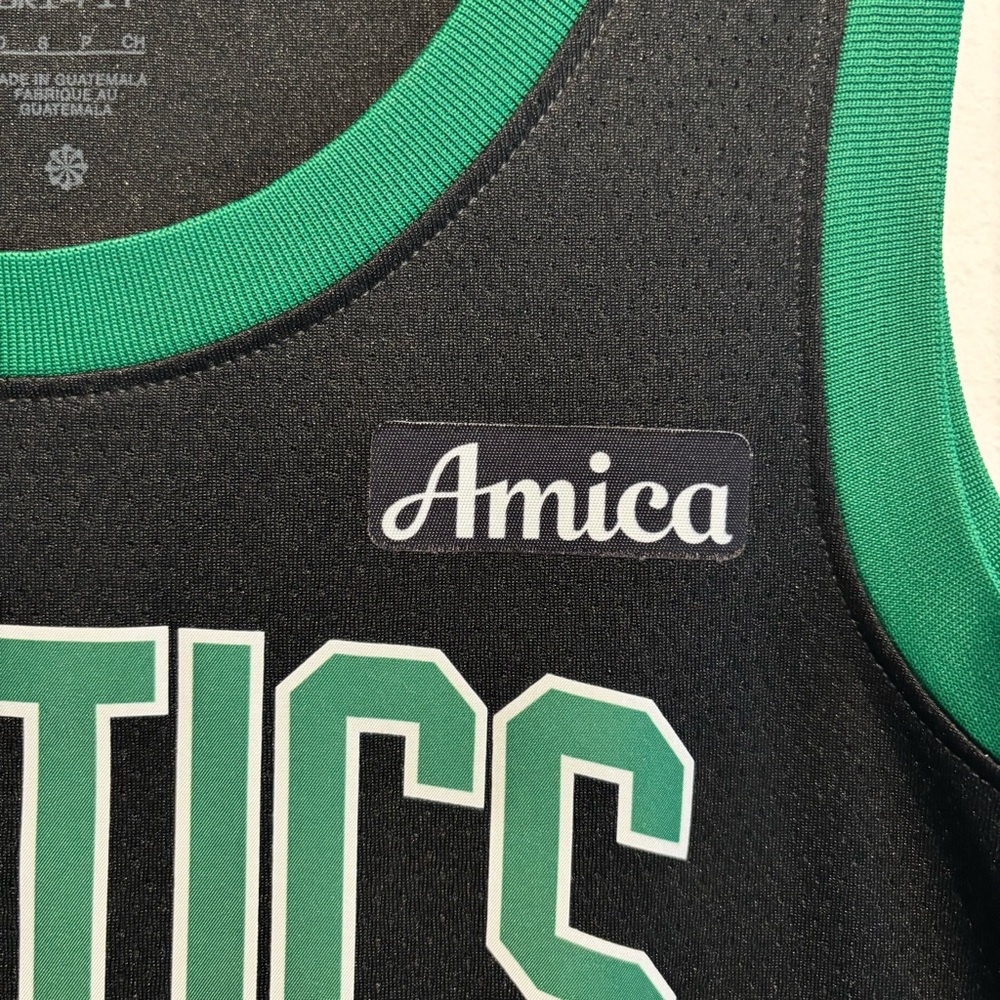 Boston Celtics Jaylen Brown Jersey Jordan Statement Swingman Small 40 Amica NBA - Picture 6 of 16